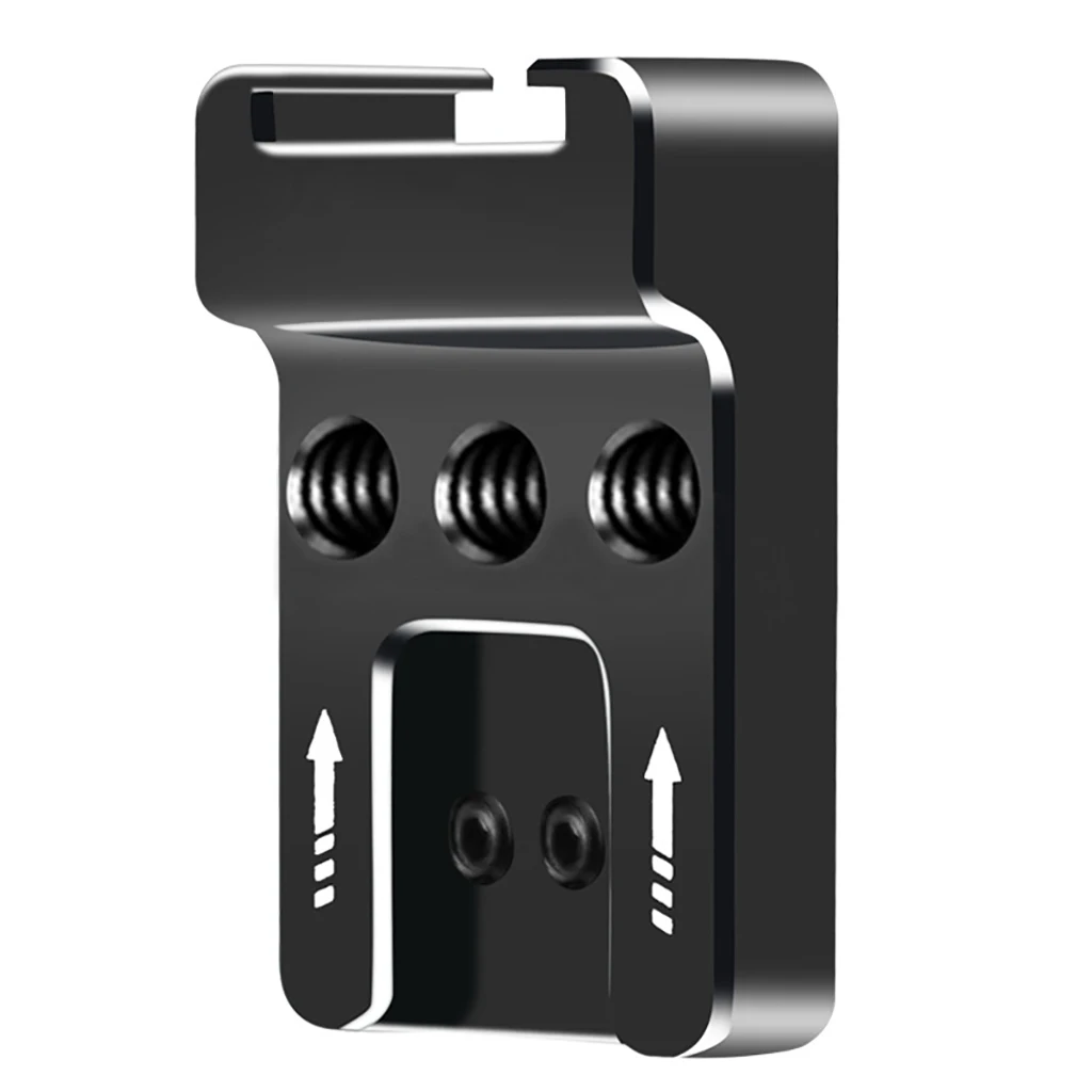 ColdShoeMountAdapterBasewith14ScrewHoleforCameraCageFlash