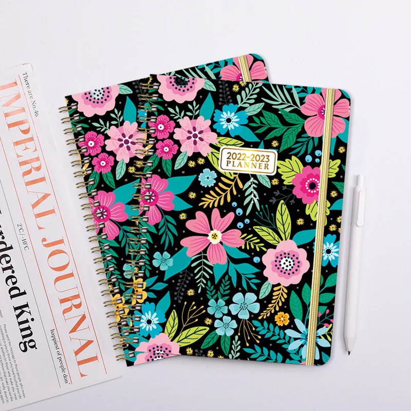 

A5 Coil Planning Book English Notepad Weekly Schedule Book Loose Leaf Notebooks Weekly Plan Diary Agenda 2024 Stationery Planner