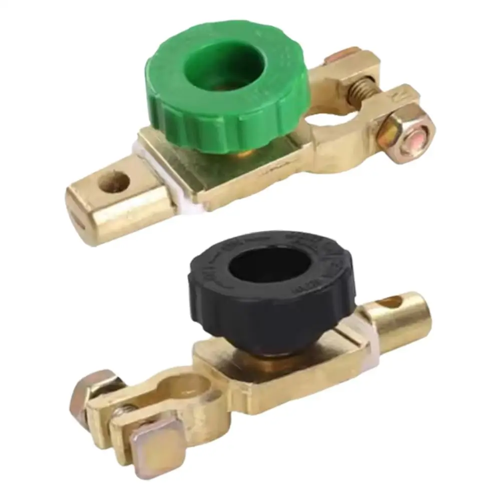 범용 자동차 배터리 스위치 배터리 터미널 링크 스위치 빠른 차단 오토바이 배터리 차단 보호기 RV 자동차 스위치