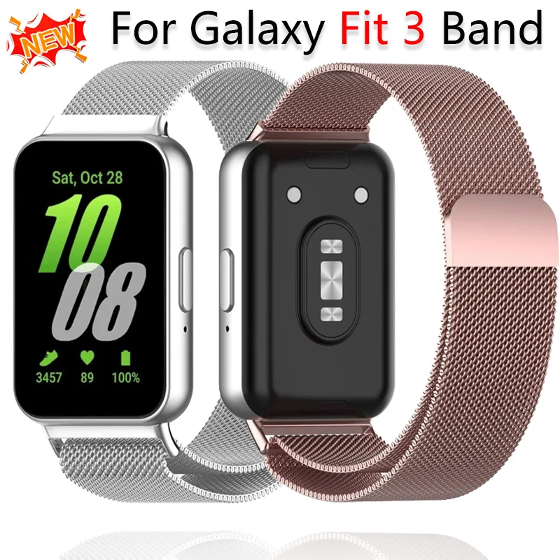 Magnetic Stainless Steel Milanese Strap - Elegant Replacement Bracelet Wristband