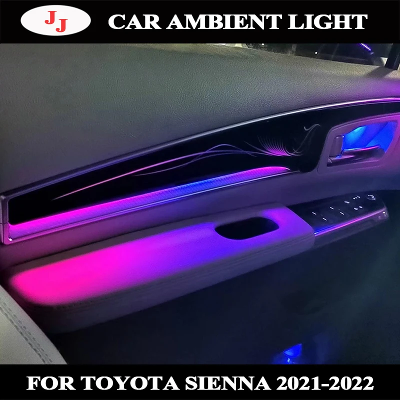 

Запасной динамик для 2021 Toyota simina, 2022, со светодиодной подсветкой, для обивки дверей, динамиков, многорежимный