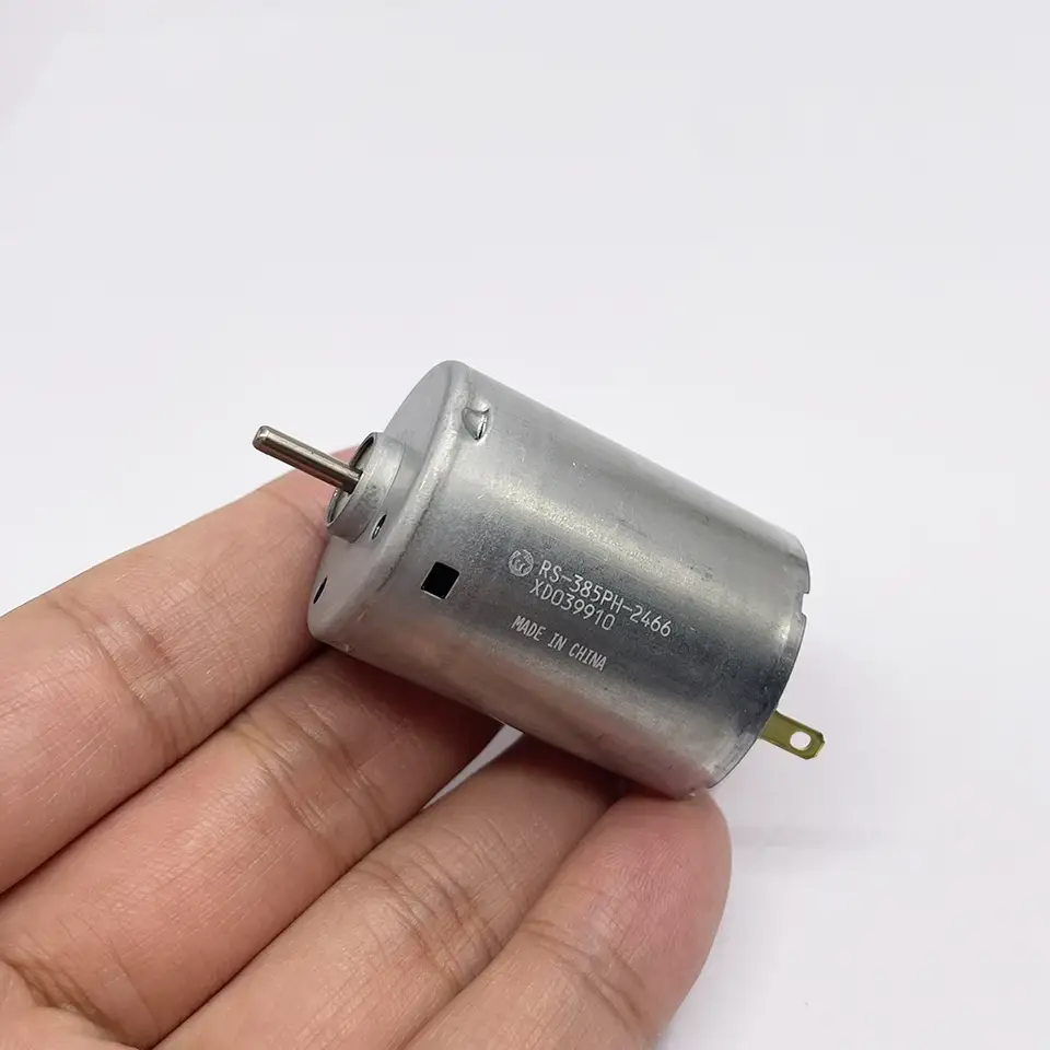 MABUCHI RS-385PH-2466 DC 12V-24V 18100RPM High Speed Mini 385 Motor Carbon Brush Micro 27.5mm Electric Motor DIY Home Appliances image 2