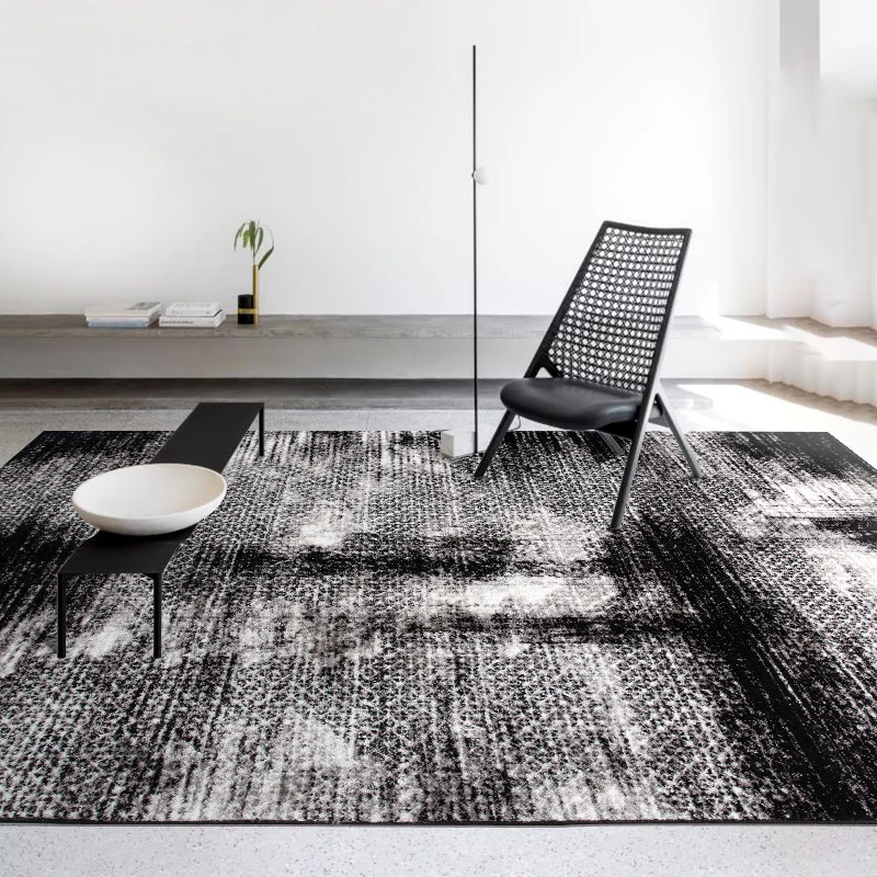 

Dark art abstract carpet large area living room decorative carpets comfortable soft bedroom rug balcony rugs Alfombra Tapete 양탄자