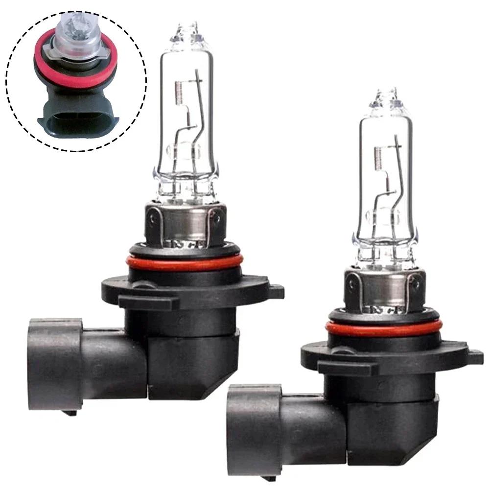 2x 9005 Halogen Car Headlight Auto Low-Beam Driving Light Bulbs Fog Lamp 55W 12V Easy Installation Direct Replacement