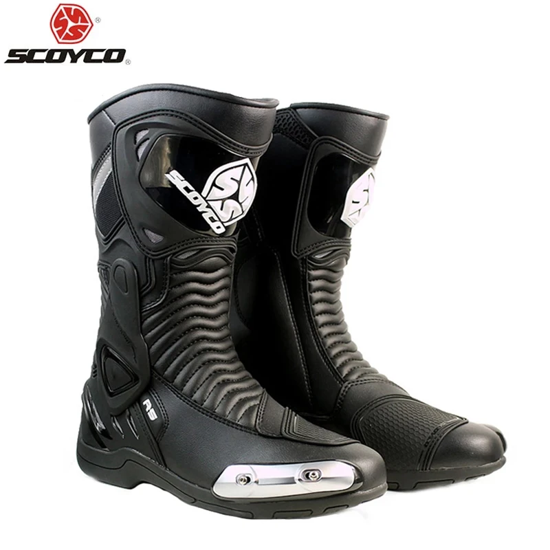 Scoyco Motorcycle Protective Shoes Scoyco Motorcycle Riding Boot Wearresistant Aliexpress