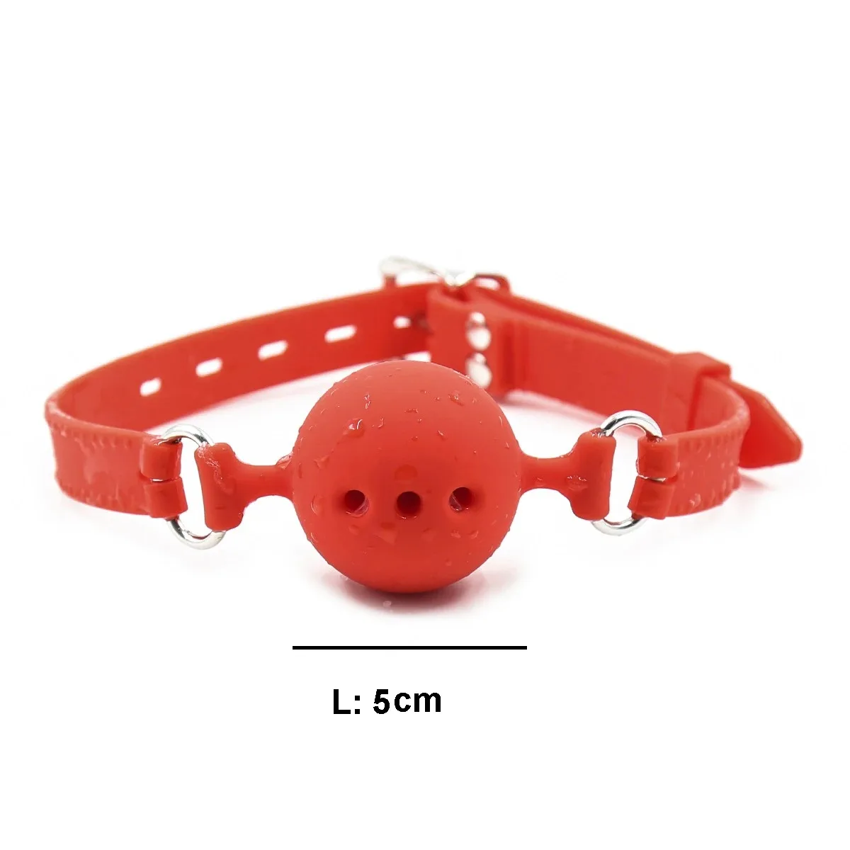 3 Sizes Soft Safety Silicone Open Mouth Gag Ball Bdsm Bondage Slave Ball Gag Erotic Sex Toys for Woman Couples Adult Sex Games sex toys