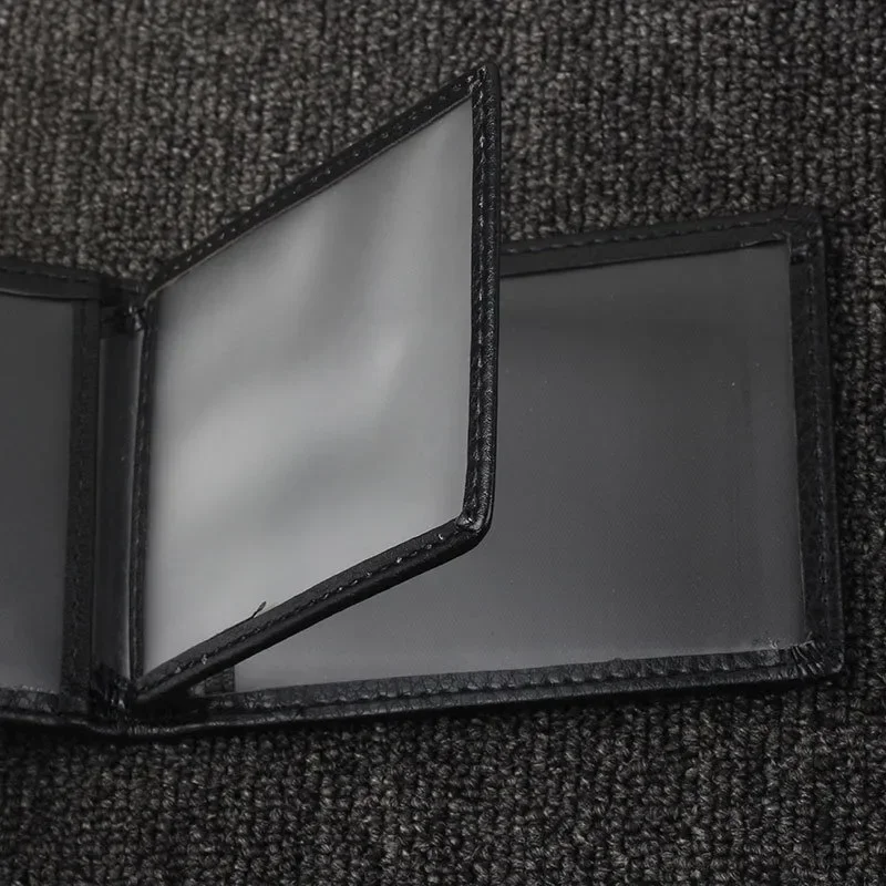Premium PU Leather Driver License Holder and Document Wallet