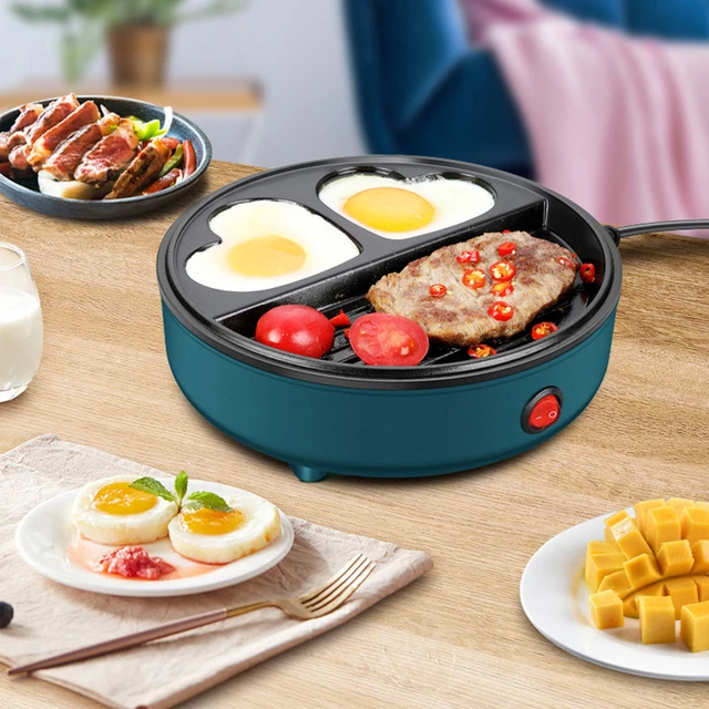 Multifunctional Mini Electric Egg Omelette Cooker Eggs Boiler Food Steamer  Breakfast Pancake Fried Steak Non-stick Frying Pan EU - AliExpress