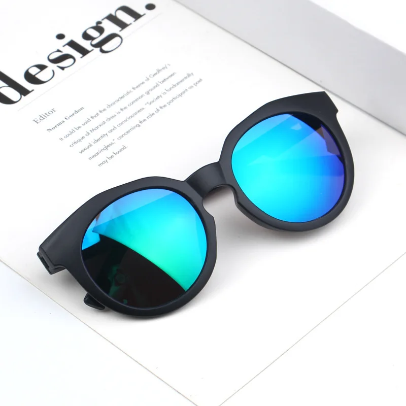 Fashion Kids Sunglasses Girl Black Children's sunglasses Anti-uv Baby Sun-shading Eyeglasses Boy glasses Goggle