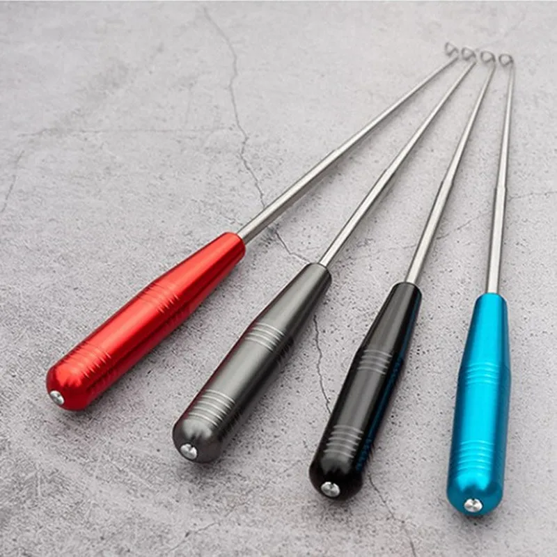 Décrocheur hameçons pêche acier inoxydable portable - Outil sécurité extraction rapide hameçons