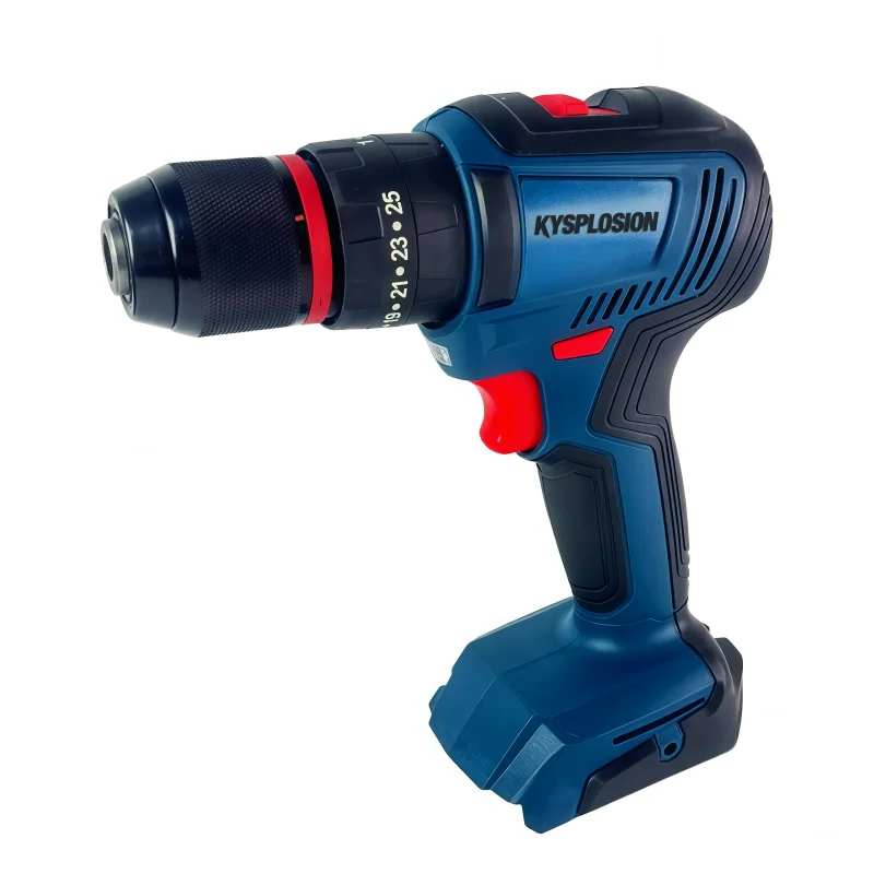 10mm Brushless 2-Speed Electric Drill Cordless Drill Screwdriver Metal Chuck Dri