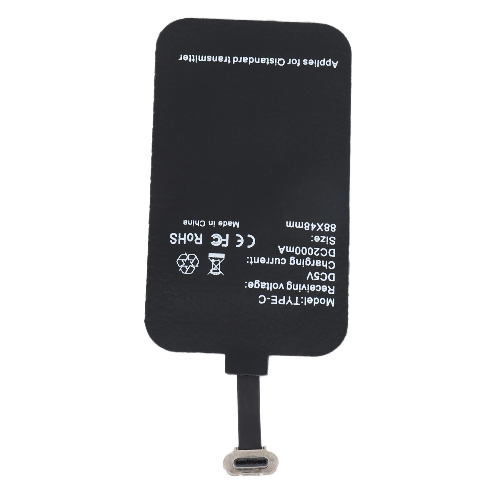 10W Wireless Receiver Suitable for Type-C Mobile Phone Receiver Patch 2A Fast Charge, wireless receiver