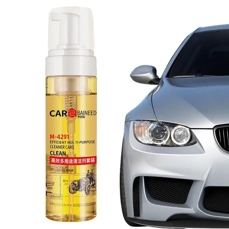 

Multi Purpose Car Foam Cleaner Spray Leather Clean Wash Automoive Car Interior Wash Maintenance Surfaces Spray Foam Cleaner