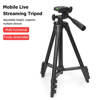 Treppiede Professionale per Telefono, Supporto Universale per Fotocamera, Leggero, per Fotografia, Compatibile con Xiaomi e Huawei