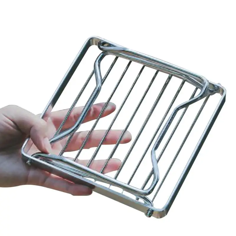 

Campfire Stand Campfire Grill Folding Campfire Grill Barbecue Grill Stainless Steel Open Fire Cooking Stand For Backpacking