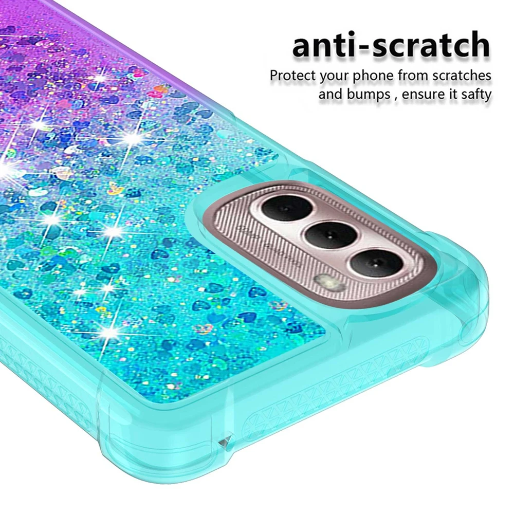 3D Glitter Bling Dynamic Liquid Quicksand Phone Case