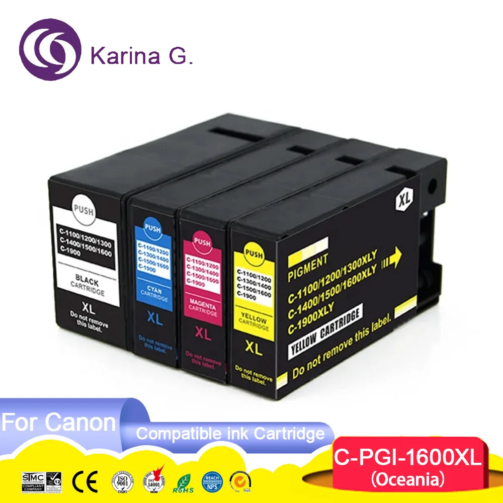 PGI-1600XL PGi1600XL PGi1600 Premium Color Compatible Printer Ink Cartridge for