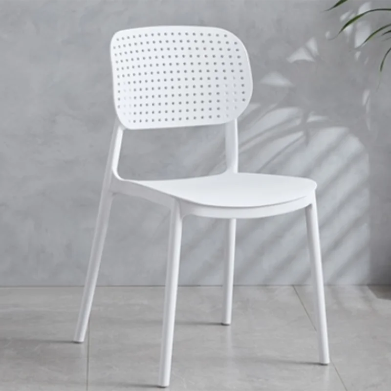 

Black Plastic Kitchen Chairs Accent Floor Lounges Designer Dining Room Chairs Modern Sillas Comedores Home Furniture MQ50CY