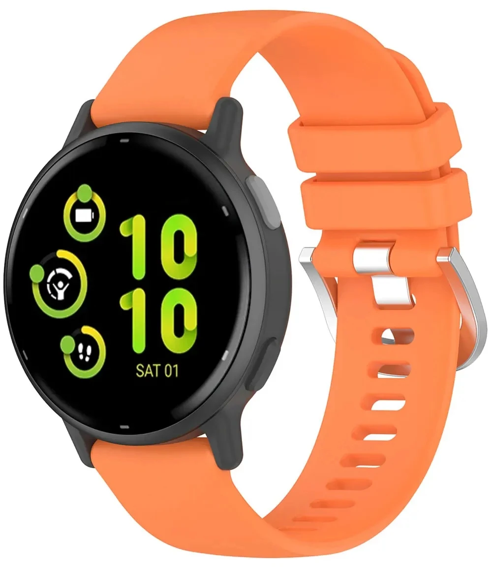 Quick Release 20mm Silicone Watch Band Replacement