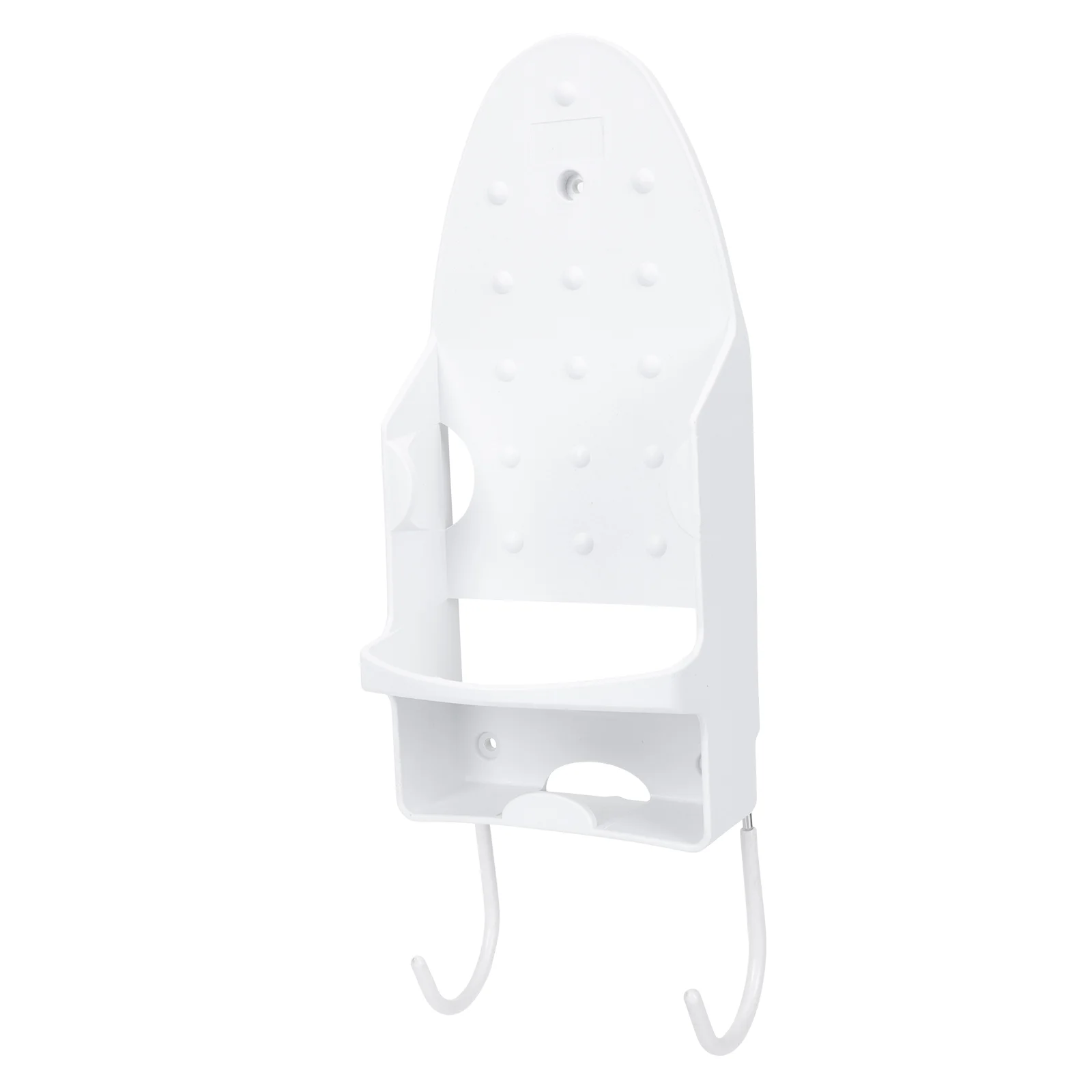 

Iron Storage Mounted Electric Holder Ironing Board Shelf Hangers Clothes Two-in-One Shelves Ledge Supplies Organizer