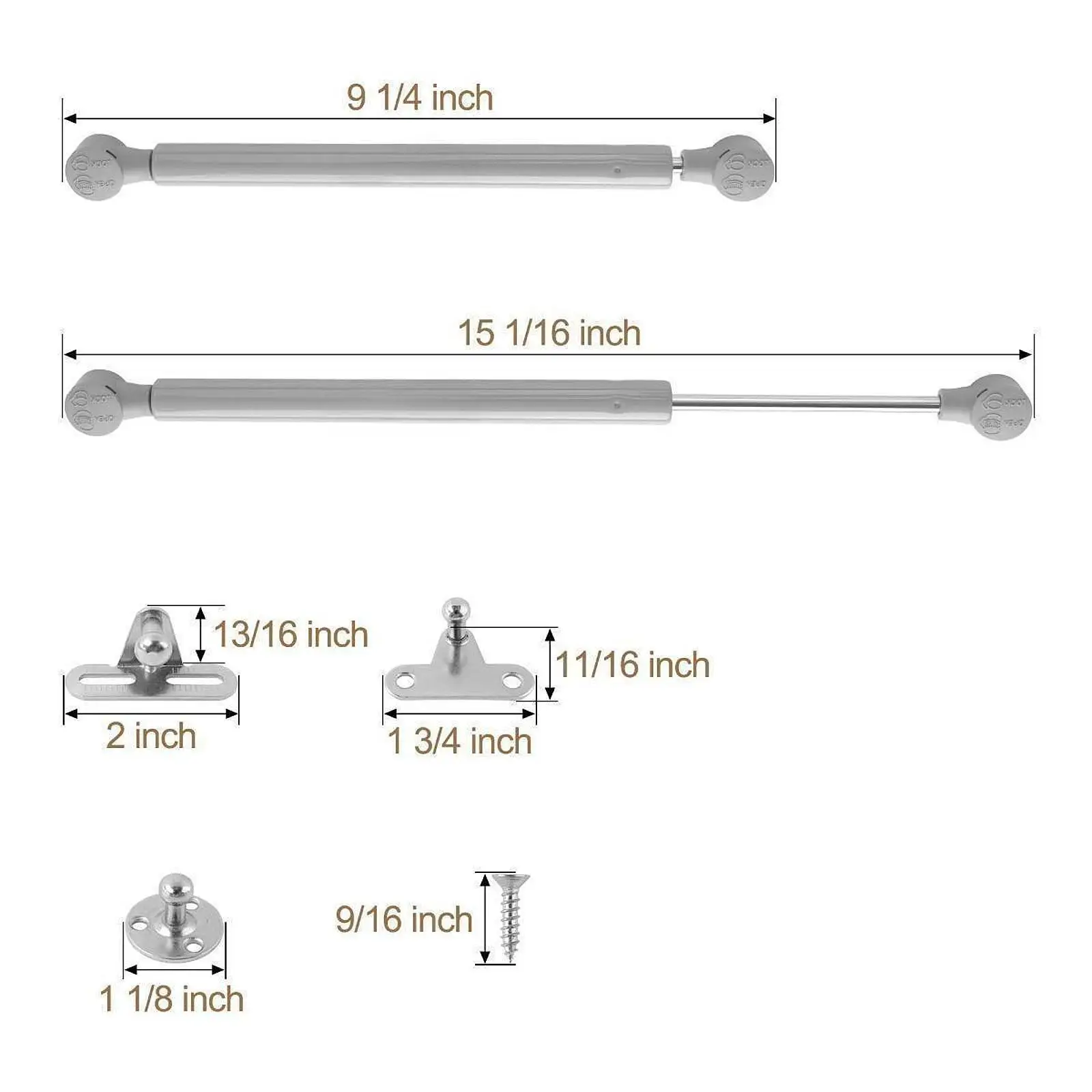 2x Flat Lid Support Hinges Home Lid Stay Silent Gas Strut Spring Hinges Toy Box Hinges Soft Close for Household Wooden Box 2x Flat Lid Support Hinges Home Lid Stay Silent Gas Strut Spring Hinges Toy Box Hinges Soft Close for Household Wooden Box