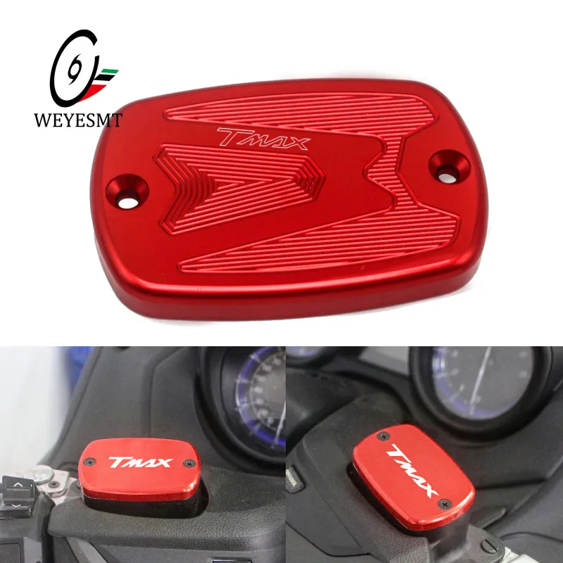 Motor Bike Brake Fluid Tank Cap Cover For T-Max 500 2004-2011& TMax 530 2012 2013 2014 Aluminum Alloy 5 Colors Available