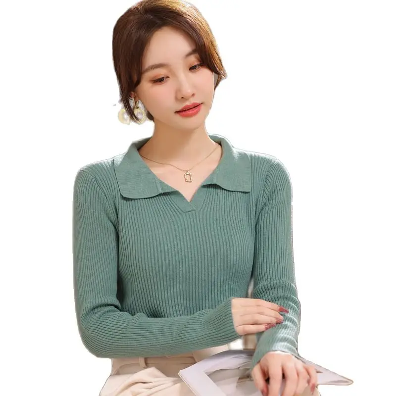 간호를위한 겨울 출산 스웨터 긴 소매 턴 다운 칼라 산후 여성 모유 수유 풀오버 패션 수유 탑 이미지 6