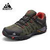 HIKEUP Men's Hiking Shoes Suede Leather Outdoor Shoes Wear-resistant Men Trekking Walking Hunting Tactical Sneakers 3