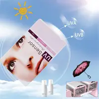 Color-changing Pvc Card Uv Protection Change Color In Sunlight Solar Probe Popular Product Skin Protection Hot Trend Uv Test 1