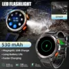 EIGIIS Smart Watch KE5 2024 3ATM Waterproof Original Design Sports Watch With Compass And Altitude Barometer LED Flashlight Call 5