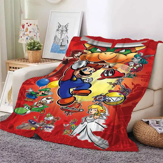 Super Mario Bros. blanket quilt