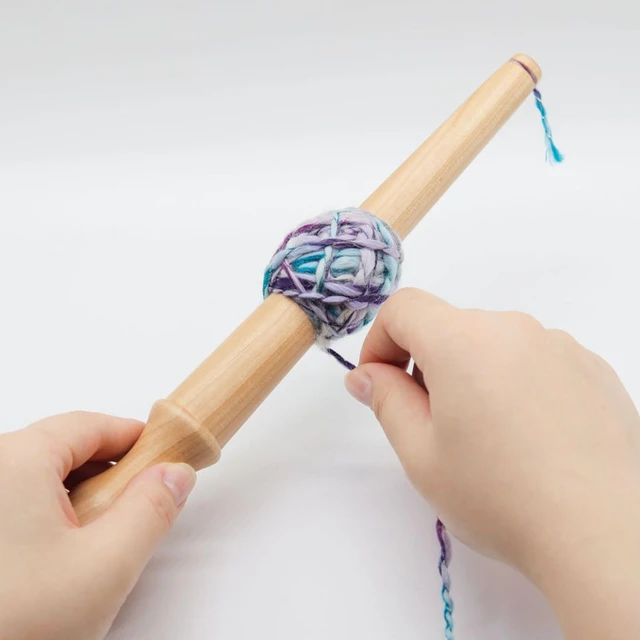 Wood Yarn Winder Yarn String Storage Yarn Holder Wool Yarn Ball Winder  Knitting Accessory