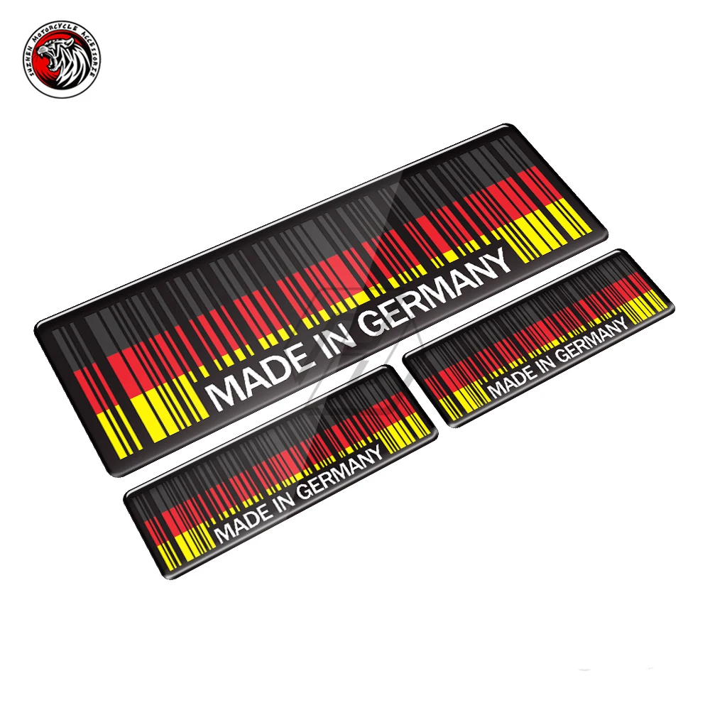 High Quality 3D Bar Code Sticker Made In Italy Motorcycle Tank Pad Decal Fit for Honda Yamaha Suzuki Kawasaki  Vespa Decal motorcycle exhaust sticker for arrow yamaha honda kawasaki ktm bmw suzuki vespa aprilia benelli z900 s1000rr pcx cb650r mt 07 09