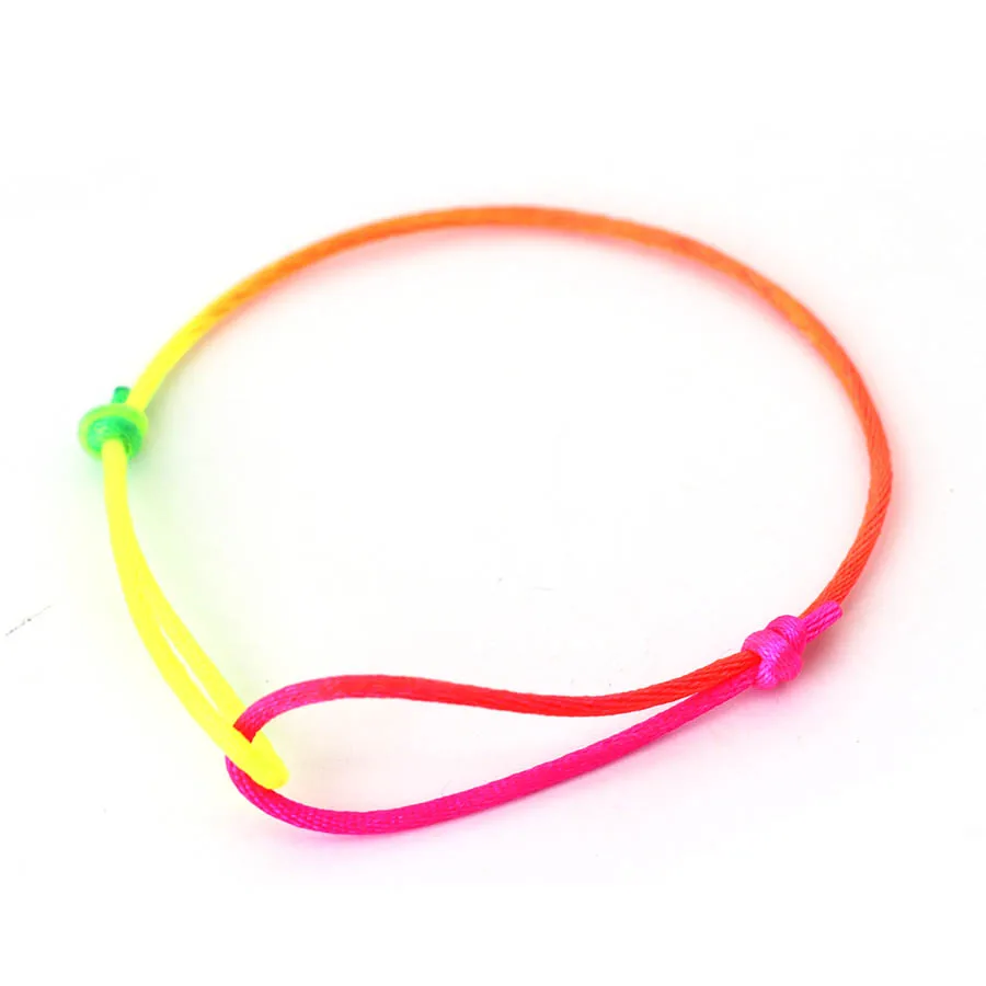 Red Thread Chinese Knotted Adjustable Bracelet for Men and Women