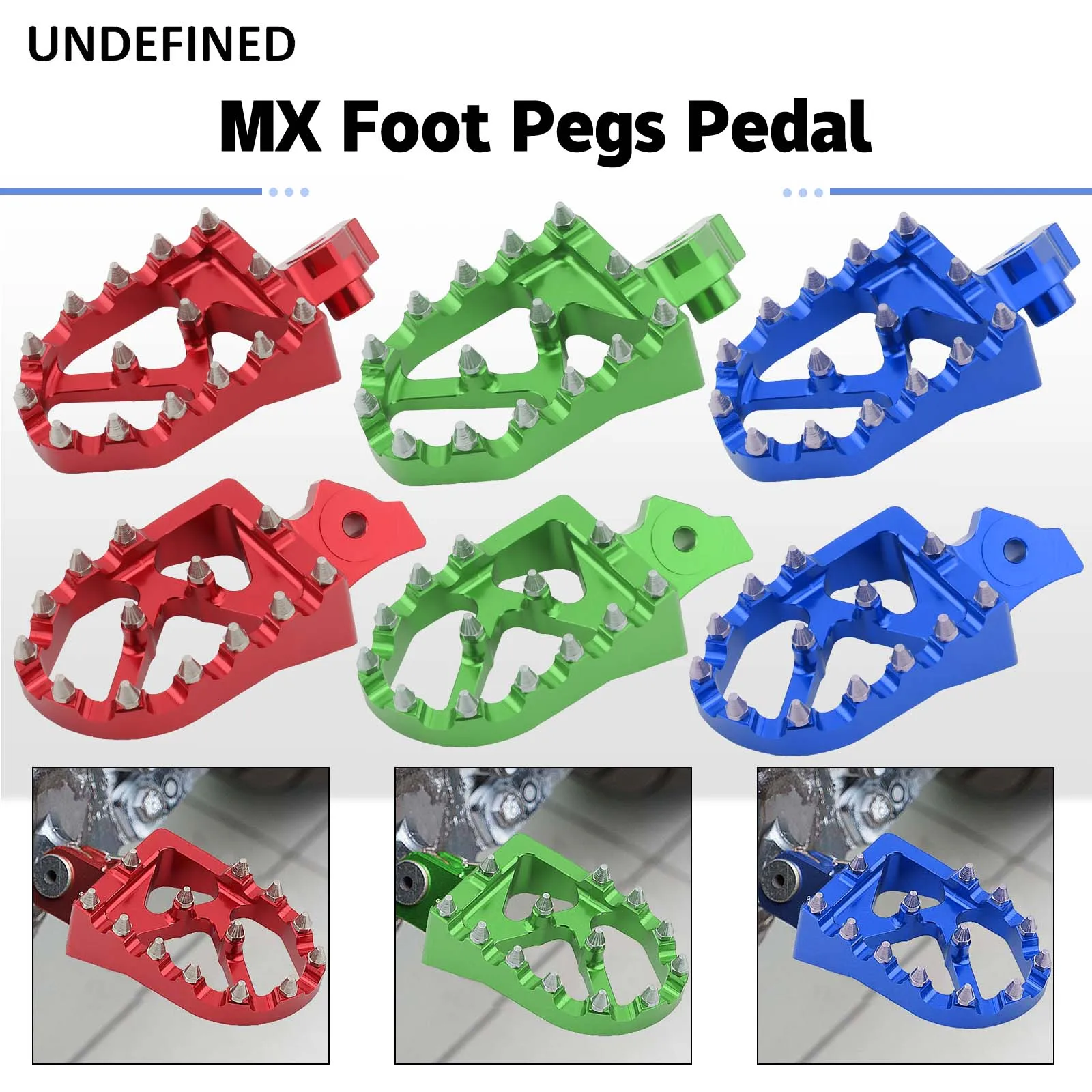 Per Honda Crf Xr 50 70 110 125 Ct200U M2R Sdg Dhz Ssr Kayo Pit Bike Accessori Per Motocross Pedane Poggiapiedi Pedane Poggiapiedi