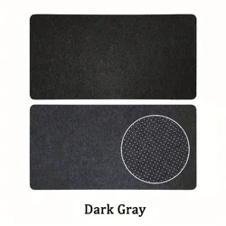 Premium Large Wool Felt Non - Slip Gaming Mouse Pad and Desk Protector - 80x40 cm (Dark Gray)