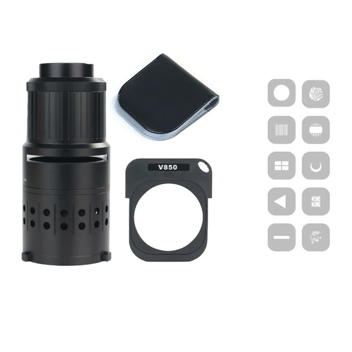 A04R-V850 Mini Bowens Mount Photography Spotlight Plug-in Condenser Optical Focusing Projection for Ulanzi 40W Pro Light