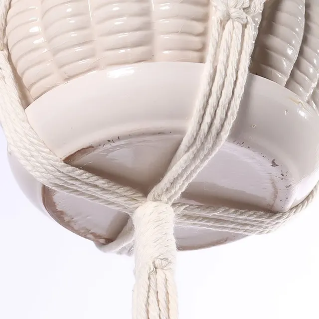 Kézzel Készített Edény Fogas Növényi Tartó Lógása Otthoni Kert Számára, Nagy Méretű 105Cm - Image 5