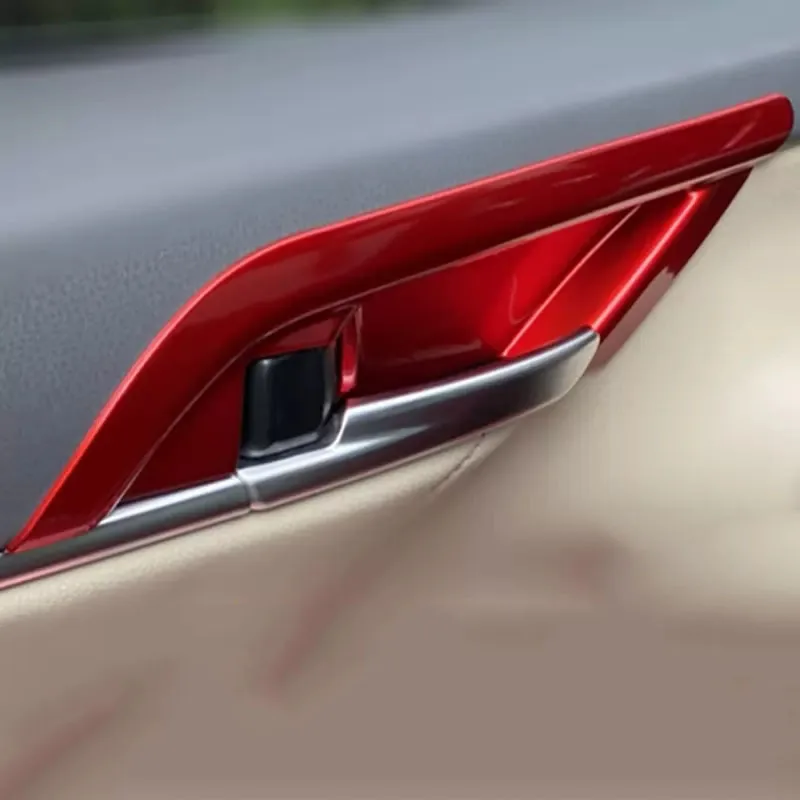 

Стайлинг автомобиля ABS, крышки для внутренней дверной ручки, чаши, наклейки, декоративные аксессуары для Toyota Camry XV70 2018-2021 2022 2023