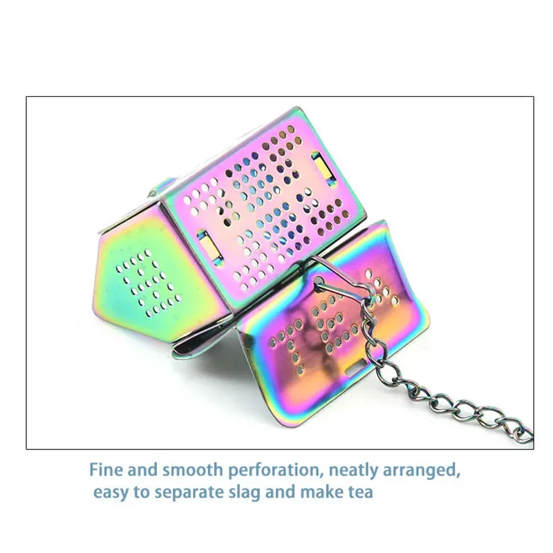 Stainless Steel House Shaped Tea Infuser Ball Spice Flower Filter Tea Leaf Herbal Strainer Kitchen Teapot Tool Households Gadget tea infuser tea strainer tea filter