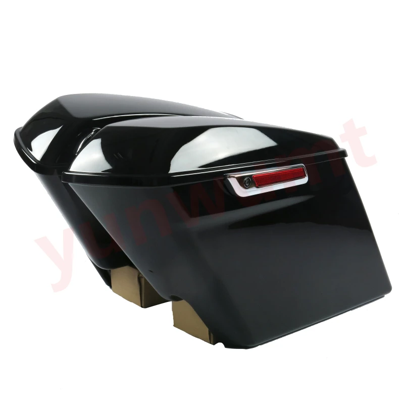 both side blocked extended for 2014-harley davidson touring motorcycle saddlebags