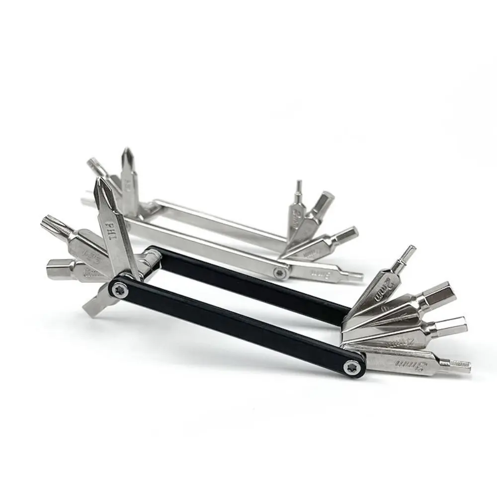 

Multifunction Bicycle Repairing Set Kit EDC 8 in 1 Screwdriver Set Wrench Spoke Bike Chain Tools Outdoor