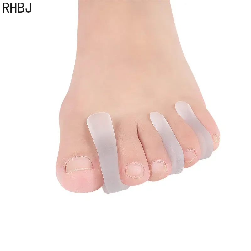 A-shaped Silicone Toe Separator 2/4Pcs for Foot Care