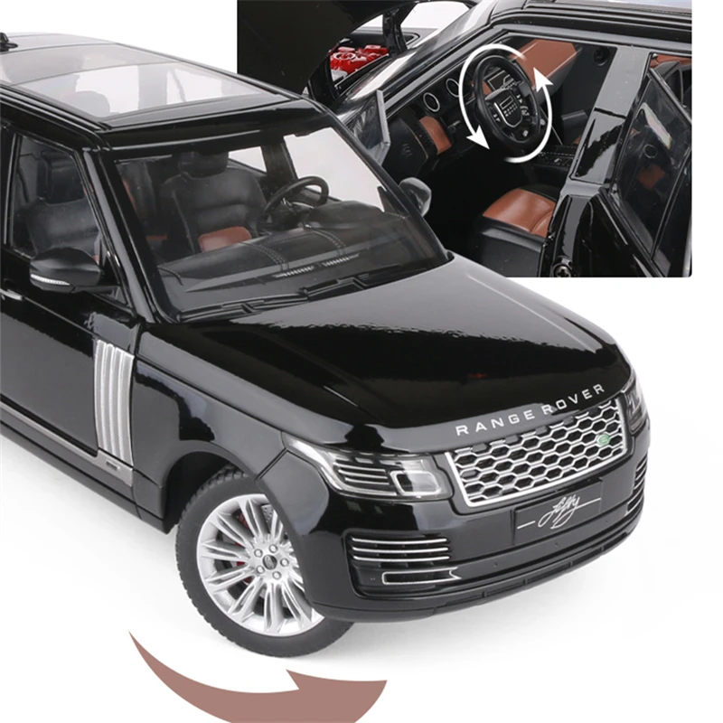 1/18 Land Range Rover Sports Alloy Car Model Diecast Metal Off