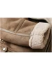 ZACK RAIN Brown Jacket For Women 2023 Winter Vintage Fur Integrated Jacket Lapel Long Sleeves Jackets Female Outwears Chic 6