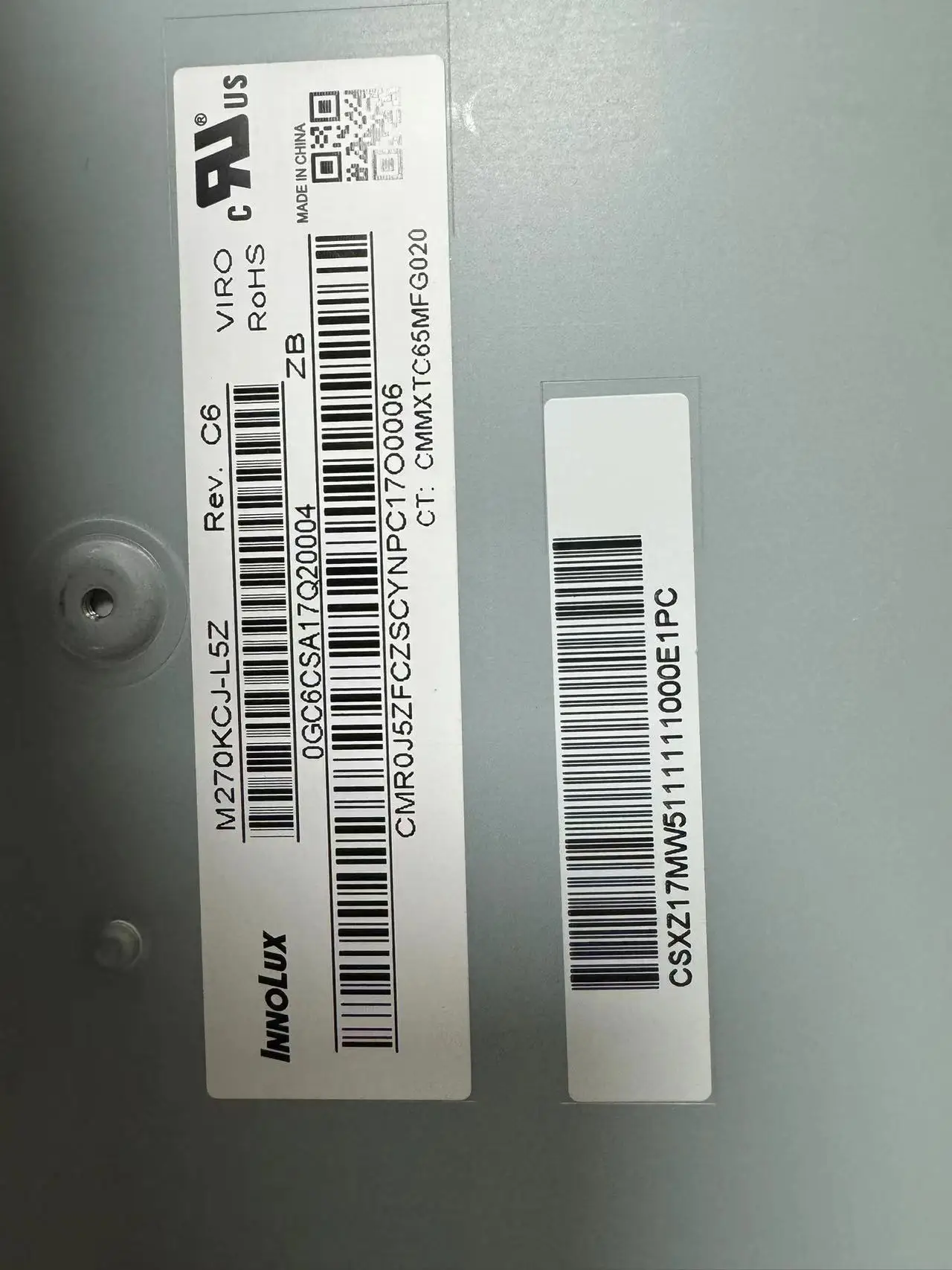 ũž LCD ũ M270KCJ-L5Z, PC Ϳ  ǥõǴ 27 ġ LED ũ