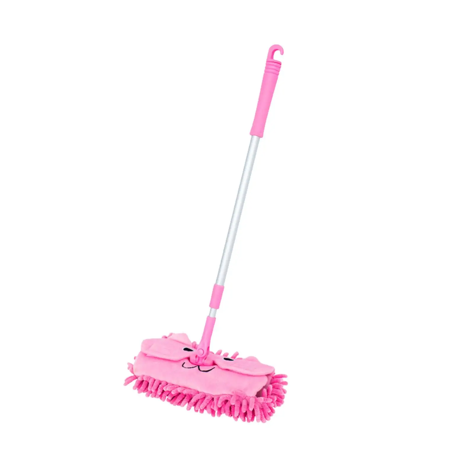 Kids Mini Mop Toy Pretend Play Basic Skills Retractable Floor Cleaning Kids Household Cleaning Toy Role Play for Housework Gifts 5