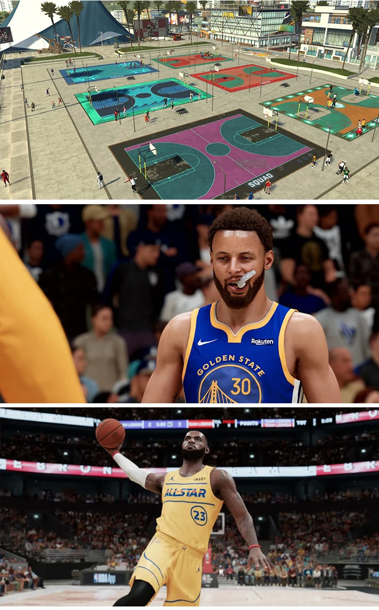 Sony Playstation 5 disc game NBA basketball 2k21 2021 nba21 supports