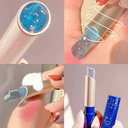Lip Balm Temperature Color Changing Gold Foil Lipstick Lip Care Moisturizing Transparent Paste Long Lasting Natural Beauty