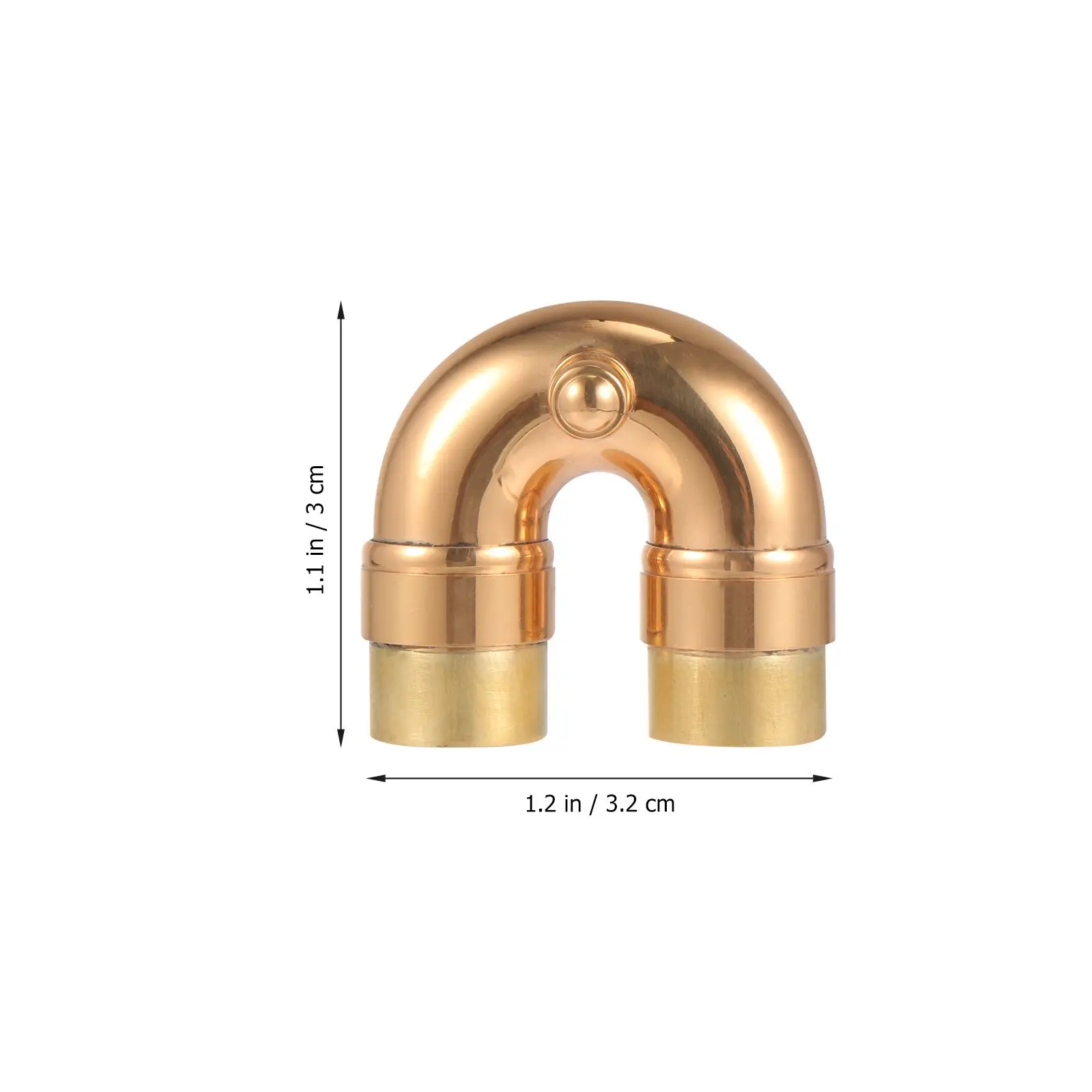 trumpet instrument replace trumpet muffler accessories saxophone elbow bend neck brass trumpet replacement accessory musical instrument part
